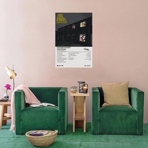 Canvas Hanging Picture Single (vertical Version 2:3) Album Poster Arctic Band Monkeys Posters Canvas Poster Room Aesthetic Decoration Wall Art Home Holiday Gift Unframe-style-7 12x18inch(30x45cm) in Saudi Arabia