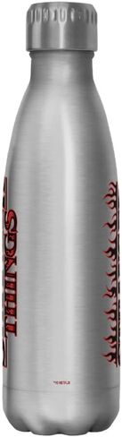 زجاجة من الفولاذ المقاوم للصدأ بشعار Netflix Stranger Things Stranger Flame سعة 17 أونصة، متعددة الألوان in Kuwait