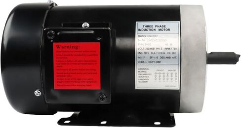 محرك كهربائي Findmall 2HP بإطار 56C 1750 دورة في الدقيقة محرك ثلاثي الطور محرك عام TEFC 60 هرتز 230/460 فولت عمود 5/8 بوصة in Saudi Arabia
