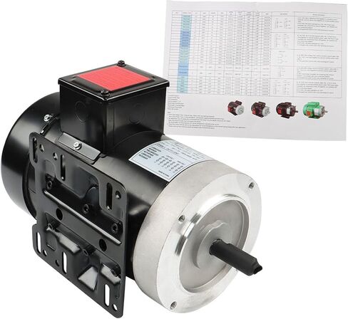 محرك كهربائي Findmall 2HP بإطار 56C 1750 دورة في الدقيقة محرك ثلاثي الطور محرك عام TEFC 60 هرتز 230/460 فولت عمود 5/8 بوصة in Saudi Arabia