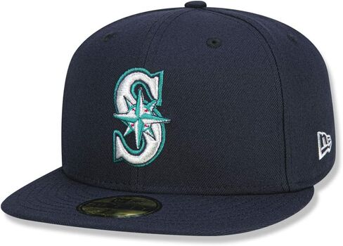 New Era 59FIFTY Seattle Mariners MLB 2017 Authentic Collection On Field Game Fitted Cap Size 7 1/2 in Saudi Arabia