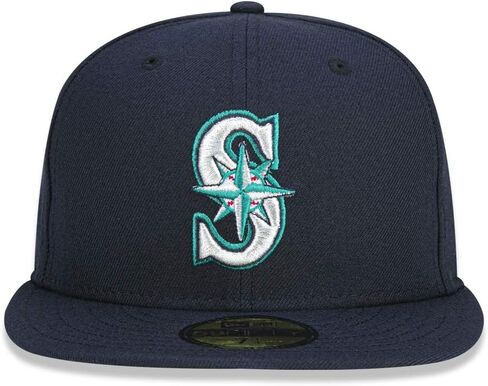 New Era 59FIFTY Seattle Mariners MLB 2017 Authentic Collection On Field Game Fitted Cap Size 7 1/2 in Saudi Arabia