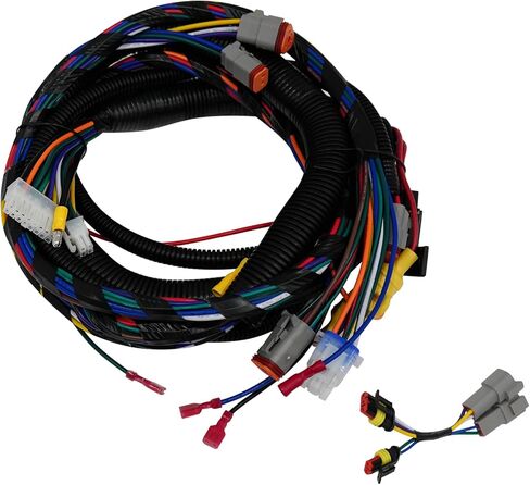 مجموعة أسلاك عربة الجولف لوحدة التحكم الرمادية السابقة لسيارة النادي #1515-5201، استبدل OEM #103850301، تتضمن حزام محول Mcor 2 & 4، مجموعة أسلاك كاملة لسيارة النادي السابقة in Kuwait
