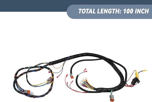 مجموعة أسلاك عربة الجولف لوحدة التحكم الرمادية السابقة لسيارة النادي #1515-5201، استبدل OEM #103850301، تتضمن حزام محول Mcor 2 & 4، مجموعة أسلاك كاملة لسيارة النادي السابقة in Kuwait
