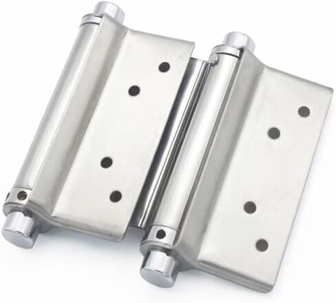 مفصلات زنبركية مزدوجة الحركة، مفصلات أبواب ذاتية الإغلاق، مفصلات أبواب مزدوجة من الفولاذ المقاوم للصدأ شديدة التحمل، مفصل باب متأرجح صغير (زوج واحد (قطعتان) in Kuwait