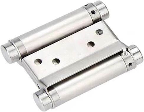 مفصلات زنبركية مزدوجة الحركة، مفصلات أبواب ذاتية الإغلاق، مفصلات أبواب مزدوجة من الفولاذ المقاوم للصدأ شديدة التحمل، مفصل باب متأرجح صغير (زوج واحد (قطعتان) in Kuwait