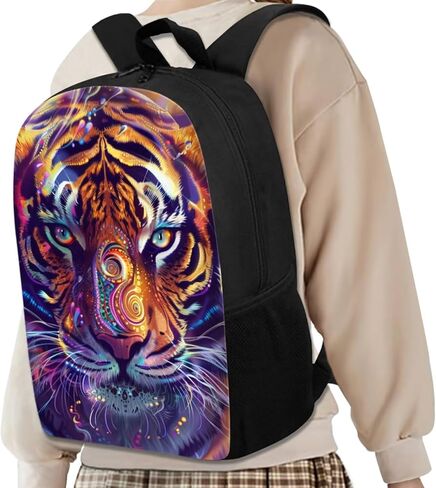 حقيبة ظهر Tiger Kids للأولاد المراهقين 3 قطع حقيبة ظهر مع مجموعة صندوق الغداء لحقيبة الكتب للمدرسة المتوسطة للأولاد والأطفال والمراهقين وحقائب الظهر لطلاب المدارس الابتدائية المتوسطة in Kuwait