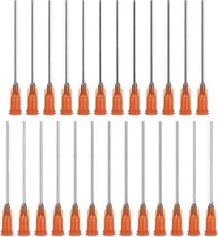PATIKIL Blunt Tip Dispensing Needles 2 Inch, 25 Pcs 15G Industrial Liquid Dispenser Needle with Lure Lock for Refilling Liquid Inks Adhesive Glue in Saudi Arabia