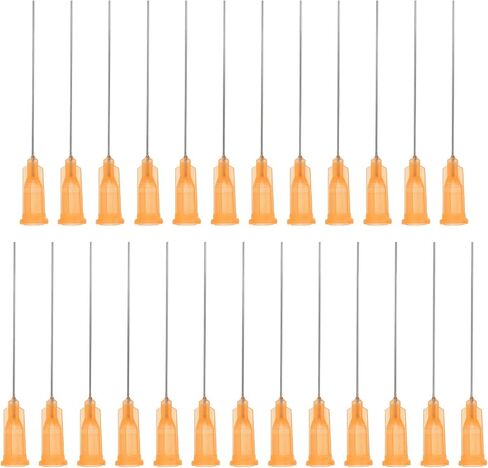 PATIKIL Blunt Tip Dispensing Needles 2 Inch, 25 Pcs 15G Industrial Liquid Dispenser Needle with Lure Lock for Refilling Liquid Inks Adhesive Glue in Saudi Arabia