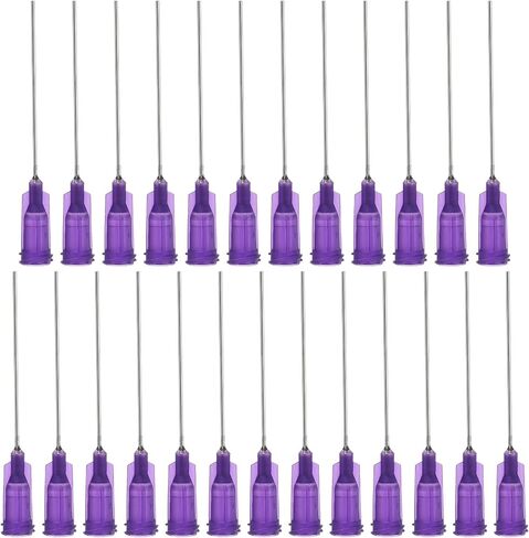 PATIKIL Blunt Tip Dispensing Needles 2 Inch, 25 Pcs 15G Industrial Liquid Dispenser Needle with Lure Lock for Refilling Liquid Inks Adhesive Glue in Saudi Arabia