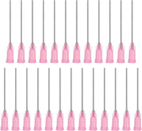 PATIKIL Blunt Tip Dispensing Needles 2 Inch, 25 Pcs 15G Industrial Liquid Dispenser Needle with Lure Lock for Refilling Liquid Inks Adhesive Glue in Saudi Arabia