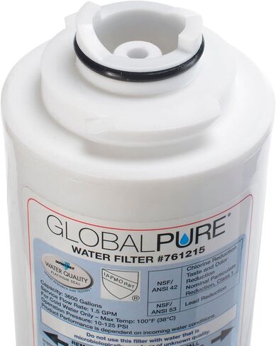 فلتر مياه بديل عالمي صناعي عالمي، متوافق مع مرشحات نافورة المياه Elkay 51300C، 3 عبوات in Kuwait