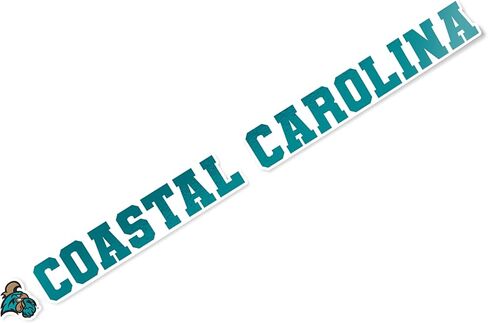 Desert Cactus Coastal Carolina University Chanticleers CCU CINO Name Logo Vinyl Decal Laptop Water Bottle Car Scrapbook (15 Inch Sticker) in Saudi Arabia