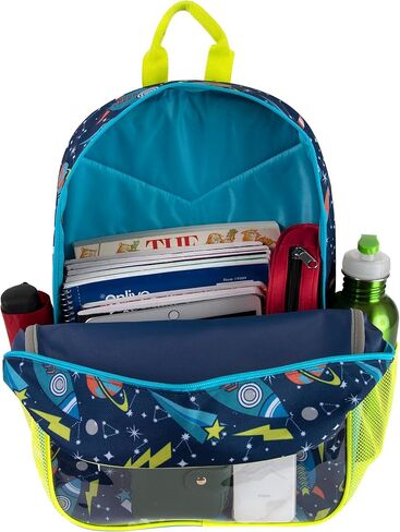 حقائب ظهر مدرسية للأولاد من تريل ميكر مع لوازم مدرسية للأطفال متضمنة | مجموعة حقيبة ظهر ومستلزمات مدرسية 9 في 1 للأولاد (مركبات صاروخية توربو) in Kuwait