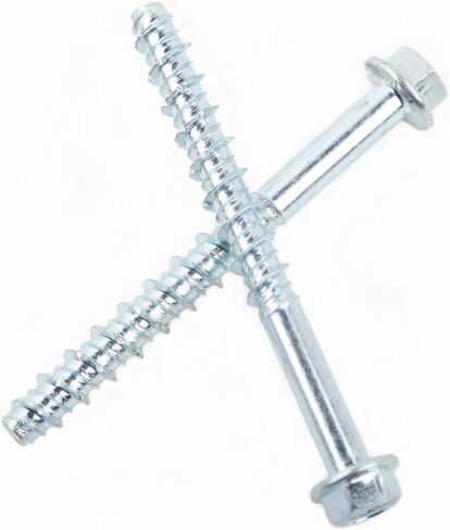 20 قطعة من المراسي اللولبية الأسمنتية ذات الحافة السداسية، قطر 1/4 بوصة × 1-1/4 بوصة الطول، مسامير أسمنتية مشقوقة ذات شفة سداسية، مراسي حلزونية عالية القوة للخرسانة شديدة التحمل. in Kuwait