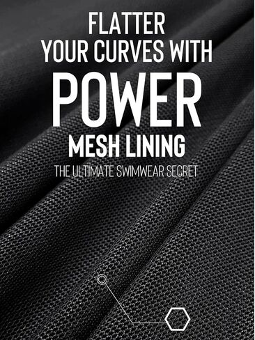 CUPSHE Women's One Piece Swimsuit Tummy Control Deep V Neck Adjustable Straps V Wire Bathing Suit in Saudi Arabia