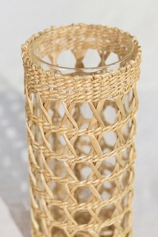 حامل شموع Ling's Moment Wicker لديكور المنزل وديكورات طاولات الزفاف in Kuwait