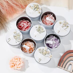 12 Pcs Bridesmaid Candles Wedding Bridal Party Favors Scented Maid of Honor Candle Proposal Gift Soy Wax Candles Set for Bridal Shower Wedding Birthday Women Gifts