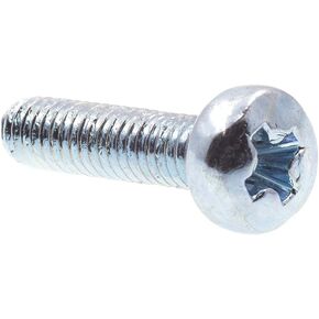 Prime-Line 9130848 Machine Screws, Metric, Pan Head, Phillips Drive, M2.5-0.45 X 10MM (25 Pack)