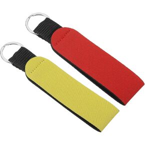 PATIKIL Floating Neoprene Keychain Waterproof Buoyant Key Ring Sublimation Float Keychain for Outdoor Water Sports