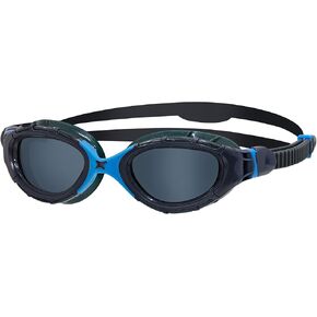 Zoggs Predator Flex Swimming Goggles, Adult Swim Goggles, Indoor and Open Water Goggles