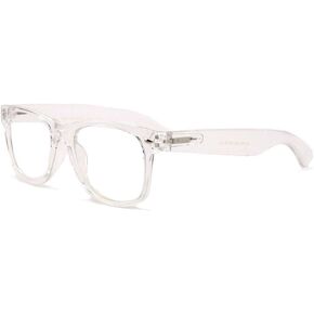 White Clear Reading Glasses - comfortable stylish simple readers (2.75, clear)