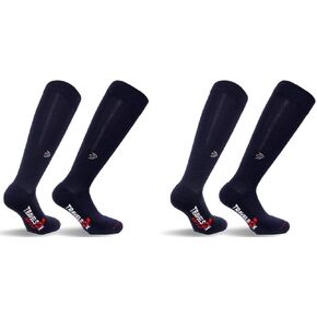 Travelsox Standard Patented Graduated Compression Travel & Dress Socks (2 Pack)