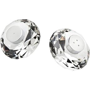 Godinger Pair of Crystal Salt/Pepper Shaker