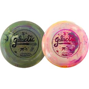 قلم تحديد القرص الصغير من Innova Discs Golf Galactic - Minis Swirly لوضع علامة على كذبك، مزدوج (عبوتان)