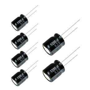Replacement for 6 pcs Panasonic FR Series Capacitors 6.3V 1200uf Ultra Low ESR