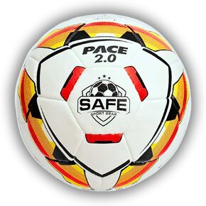 Pace 2.0 Soccer Ball - Professional Bladder, TPU Outer Shell, Aerodynamic Texturing, Professional Feel and Bounce, Size 5 Soccer Ball, All-Weather Soccer Ball Size 5