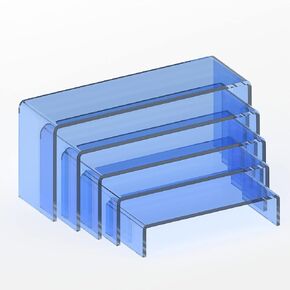 Blue Acrylic Riser