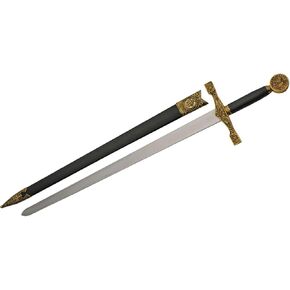 SZCO Supplies Gold Excalibur Sword , Black