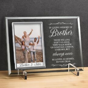 Bereavement Gifts for Loss of Brother, Memorial Picture Frame for Loss of Father, Sympathy Gifts for Loss of Brother, Condolence Gift