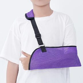 Arm Sling for Kids, Arm Brace for Broken Fractured Bones Elbow Wrist Support, Arm Support Sling Shoulder Immobilizer for Children Shoulder Injury, Suit for Left and Right Arms, Boy and Girl
