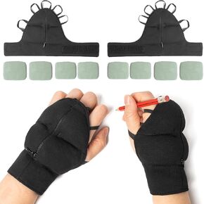 Weighted Gloves for Tremors, Wrist Weights for Hand Tremors and Parkinsons Patients, Steady Hand Adjustable Weighted Gloves (Patent Pending)