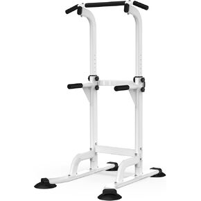 Power Tower Pull Up Bar and Dip Station, Multi-Function Home Gym, Strength Training Fitness Equipment, Height Adjustable
