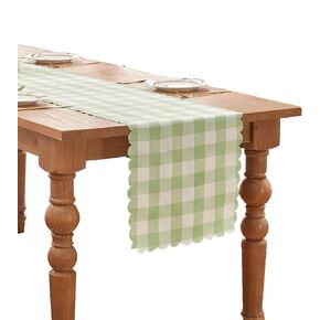 Rectangle Tablecloth Faux Linen Table Cover Washable Table Cloth for Dining Parties Wedding Kitchen Restaurant (Brown,55×55)
