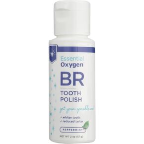 ESSENTIAL OXYGEN Organic Mint Tooth Polish, 2oz