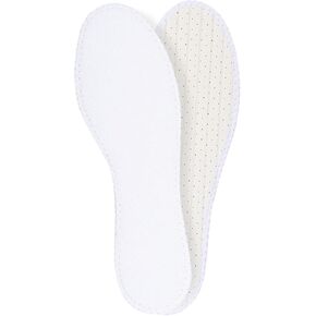 – Summer Barefoot Insoles – Fluffy Terry Cloth, Latex & Charcoal Odour Absorbing Shoe Inserts – Comfort Inserts for Men & Women – Hand-Washable Lemon-Scented Foot Odour Insoles (M10 Men)