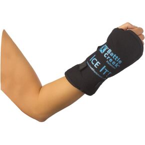 Cold & Hot Therapy System Ice Pack Ice It! ® MaxCOMFORT™ (Wrist Wrap (570)) – from Battle Creek Equipment, Hot & Cold Therapy Items Since 1931