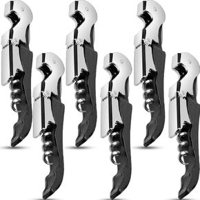 36 قطعة مفتاح النبيذ فتاحة النبيذ المفتاح الفولاذ المقاوم للصدأ فتاحة الزجاجات القابلة للطي مفتاح قطع الرقائق المسننة للعائلة وحفلات الشركة والحانات والمطاعم (6 ألوان) in Kuwait