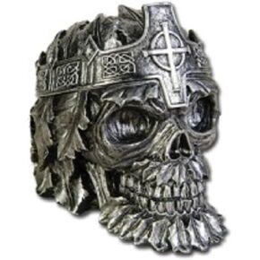 Greenman King Skull Ashtray