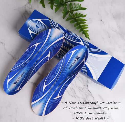 Orthotics Insoles/Inserts/Pads with Arch Supports for Flat Feet,Plantar Fasciitis,Feet Pain,Pronation,Heel Pain for Men and Women Shoes in Saudi Arabia