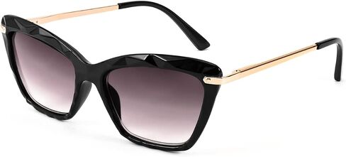 FEISEDY Vintage Cat Eye Reading Sunglasses Full Lens Women Sun Reader Glasses Spring Hinges B2896 in Saudi Arabia