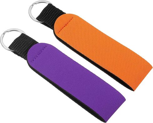PATIKIL Floating Neoprene Keychain Waterproof Buoyant Key Ring Sublimation Float Keychain for Outdoor Water Sports in Saudi Arabia