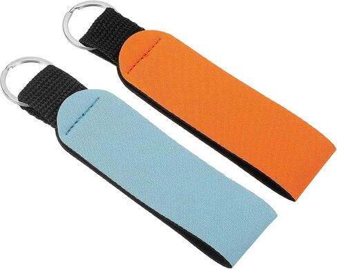 PATIKIL Floating Neoprene Keychain Waterproof Buoyant Key Ring Sublimation Float Keychain for Outdoor Water Sports in Saudi Arabia