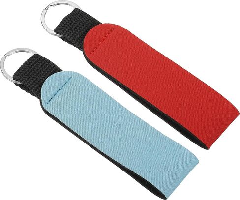 PATIKIL Floating Neoprene Keychain Waterproof Buoyant Key Ring Sublimation Float Keychain for Outdoor Water Sports in Saudi Arabia