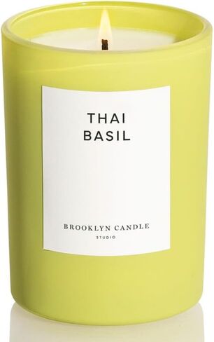 Brooklyn Candle Studio Matcha Summer Candle - Luxury Scented Candle, Vegan Soy Wax, Hand Poured in The USA, 70 Hour Slow Burn Time - 10oz in Saudi Arabia