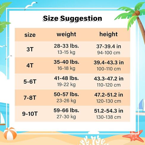 Girls' Swimwear 2-Piece Bikini Set Beachwear 3-10T in Kuwait